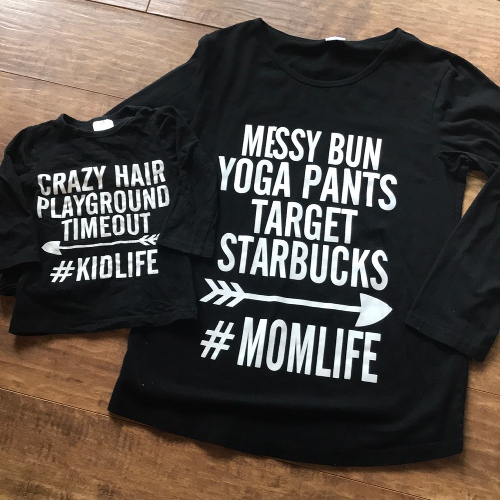 Mommy & Me #Kidlife & #Momlife Set